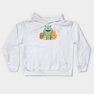 Little Monsters Kids Hoodie